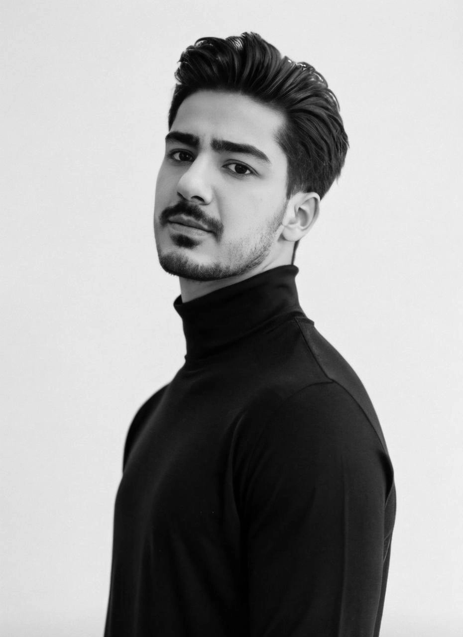 Dr. Navid Naeimi, Architekt und Interior Designer mit Sitz in Deutschland – professionelles Porträtfoto.