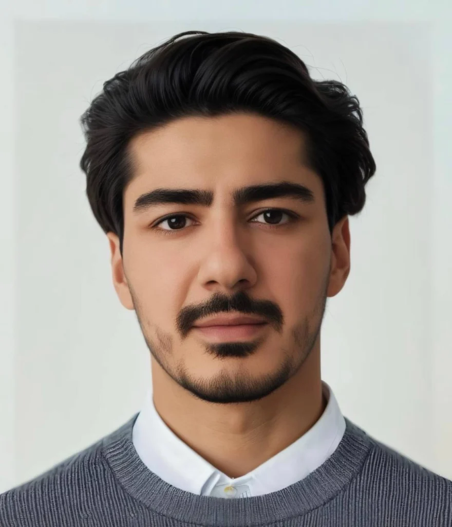 Dr. Navid Naeimi, Architekt und Interior Designer aus Teheran, mit Sitz in Hamburg, Deutschland – professionelles Porträtfoto.
